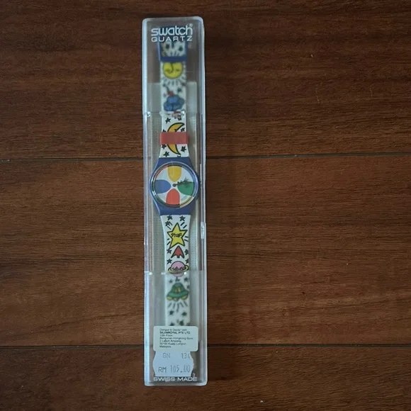 Swatch | Accessories | Swatch Multicolor Graphic Watch  display picture 1